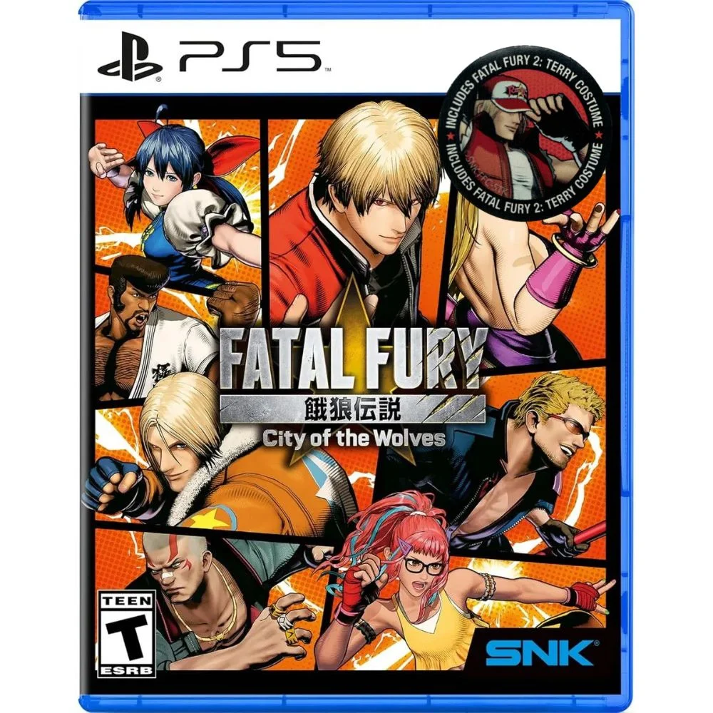 Fatal Fury Edição Especial Ps5 Mídia Física Legendado Em Português