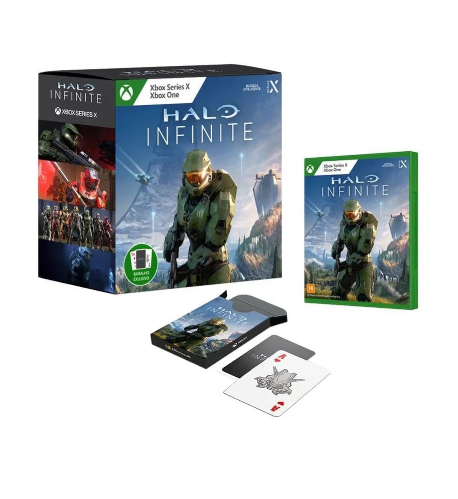 Jogo Halo Infinite Xone Mídia Física Lacrado