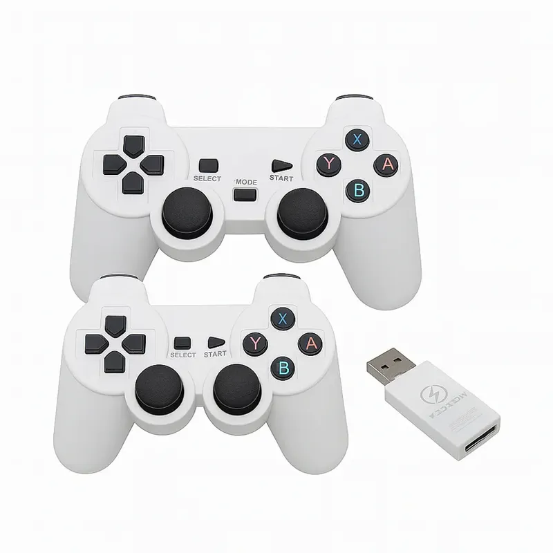 Game Retrô Com 25.000 Jogos + 2 Controles Sem Fio | Plug & Play Via Usb