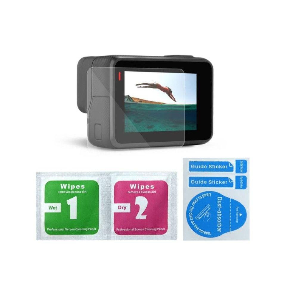 Películas Shoot De Vidro Para Lente E Lcd Gopro Hero 5, 6, 7 Black