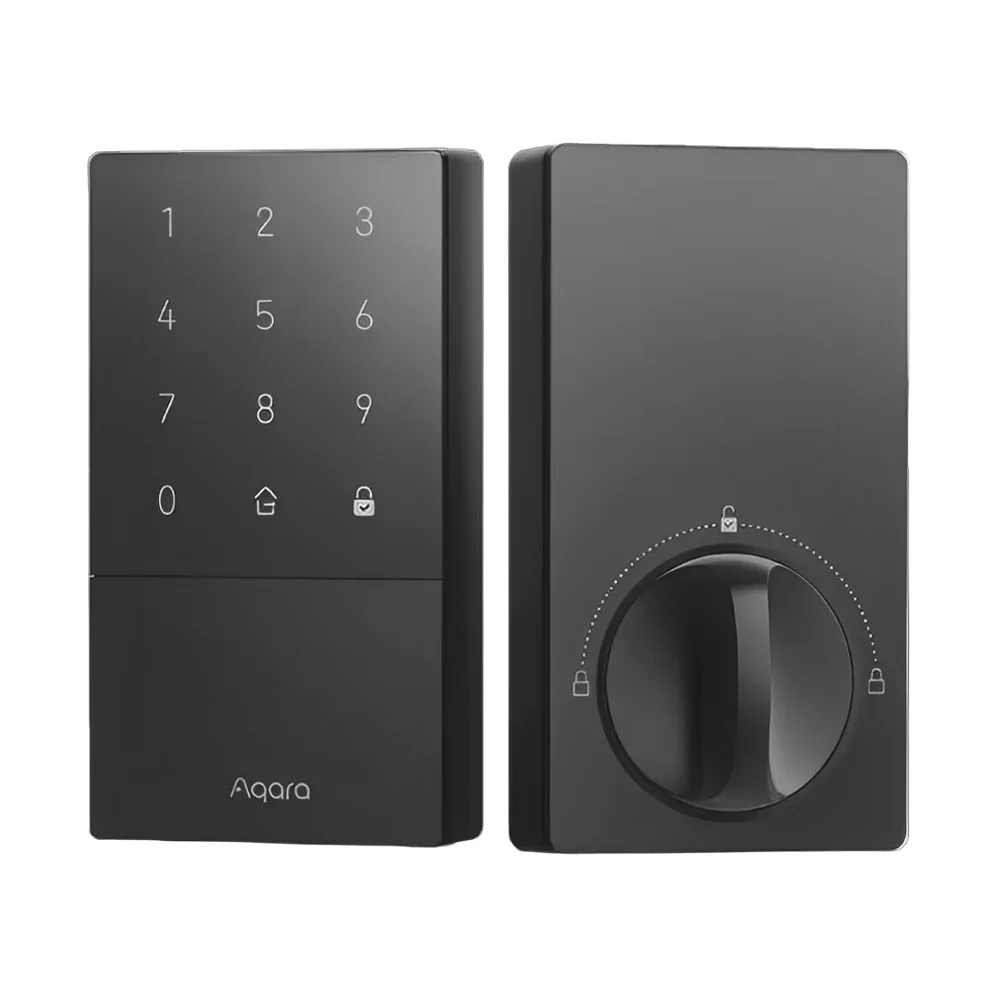 Fechadura Inteligente Porta De Entrada Aqara U50 Preta