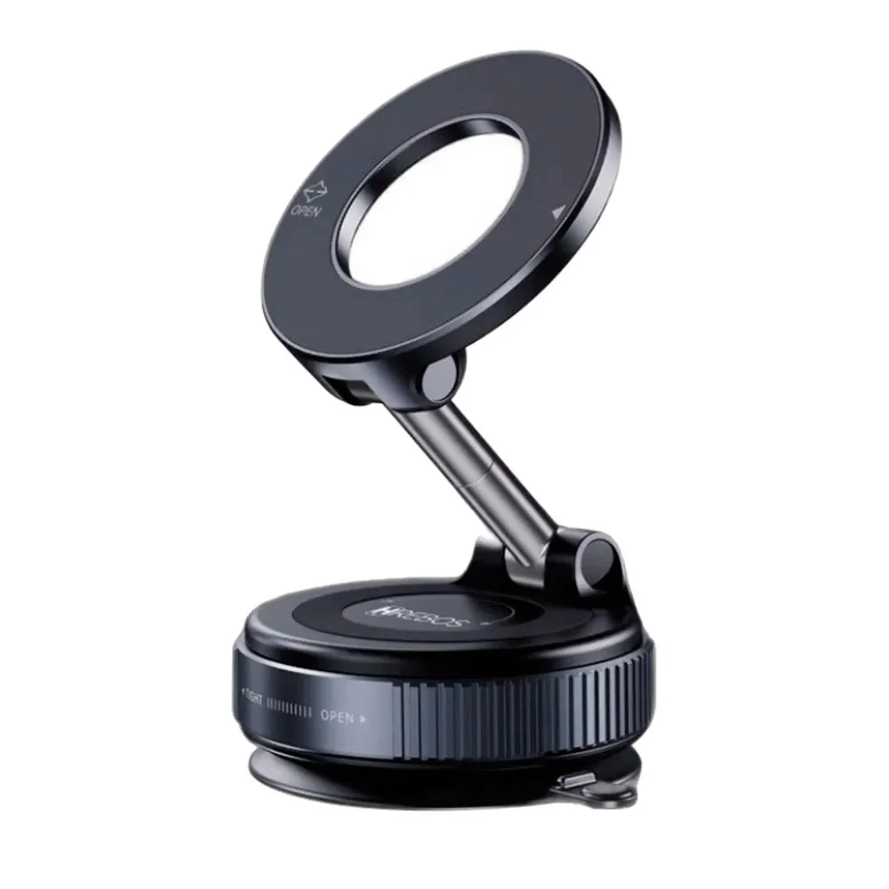 Suporte Veicular Hrebos Magnético Steelhold Preto - Su-266 Preto