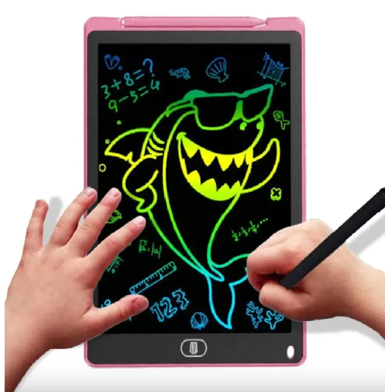 Tablet Infantil Lcd Lousa Mágica Desenha Estuda Escrever - 8,5 "