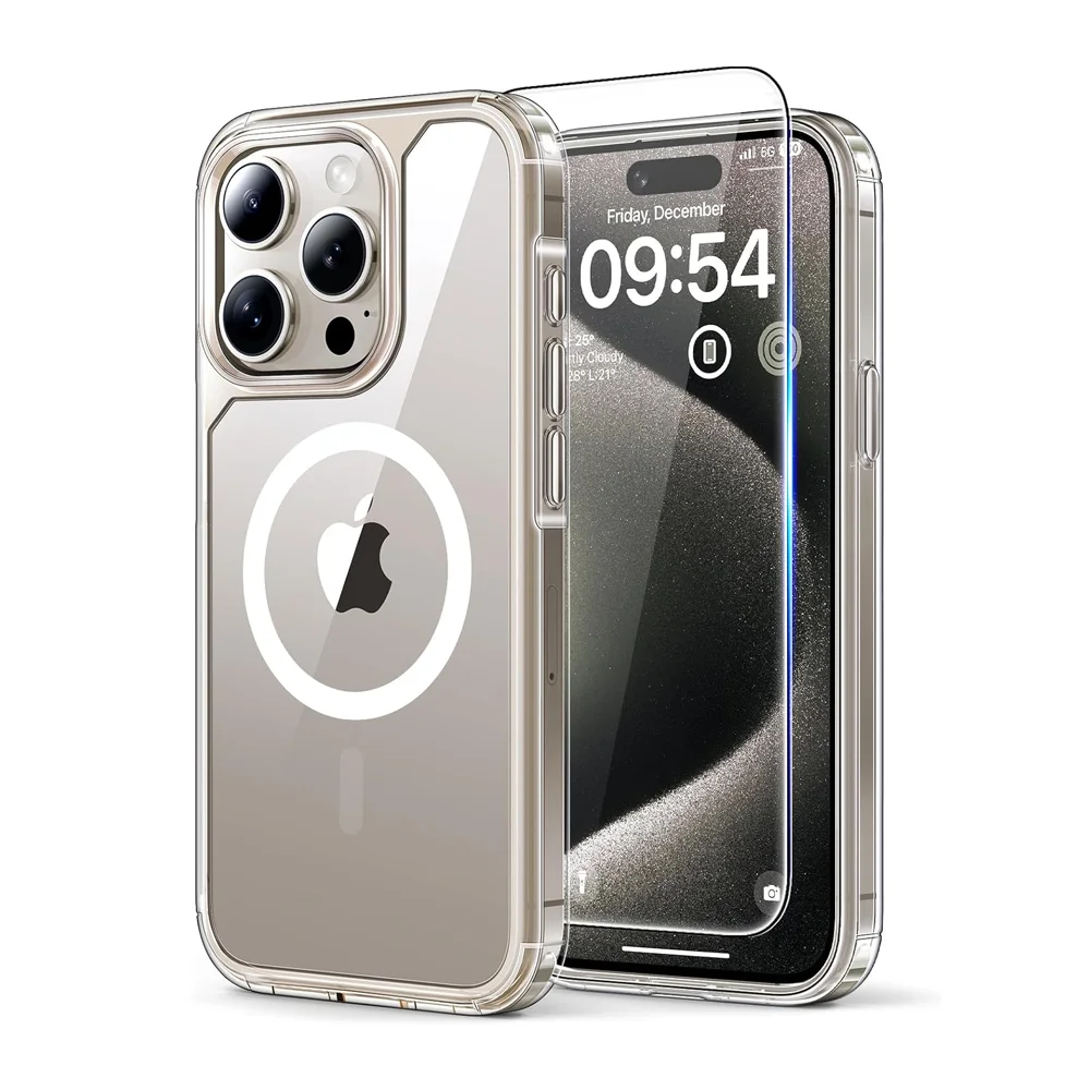 Capa Para Iphone 15 Pro Max 6.7 Proteção Militar Magsafe
