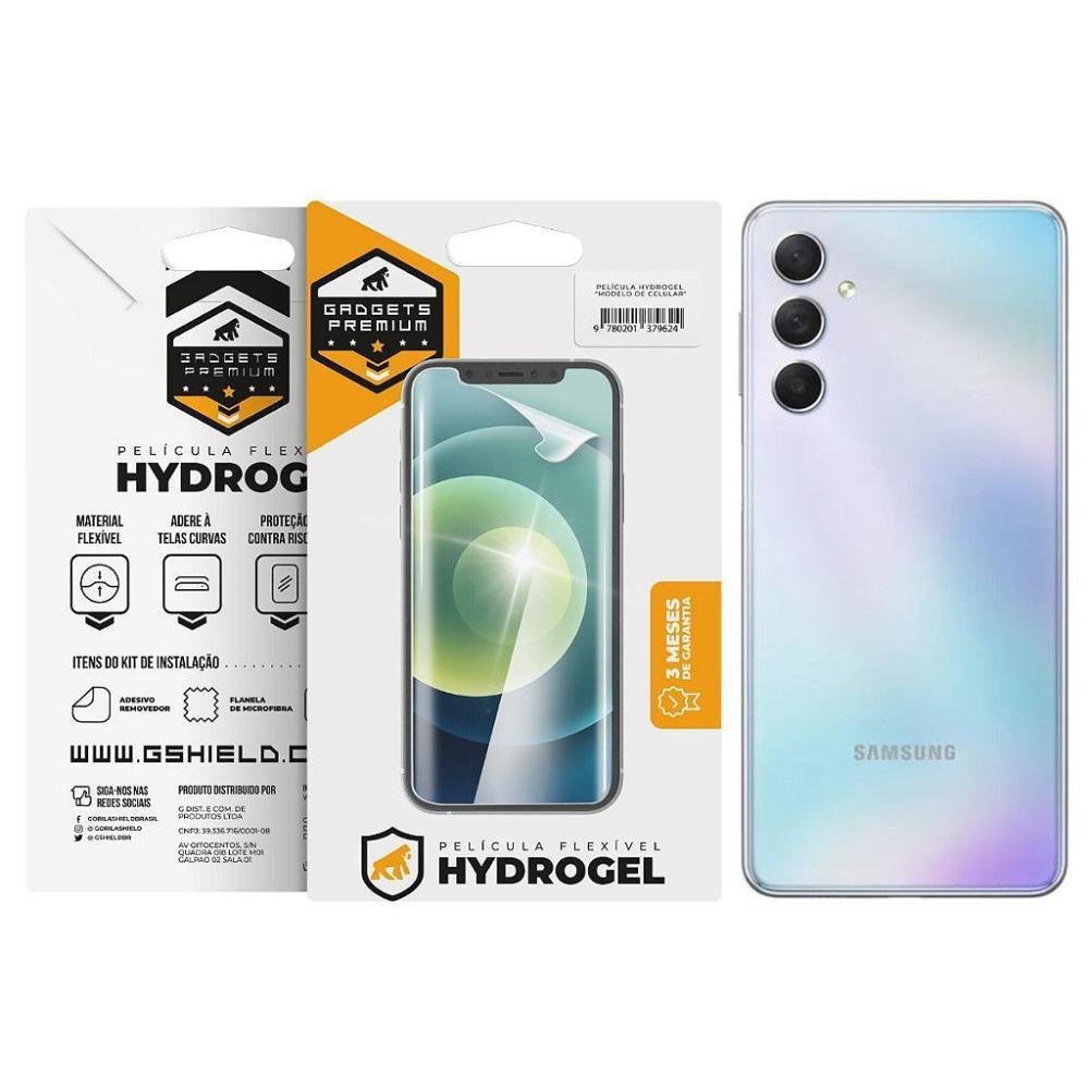 Película Para Samsung Galaxy M54 5g - Traseira Hydrogel Hd- Gshield