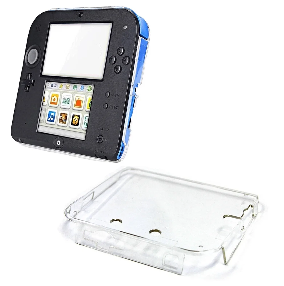 Capa Protetora Acrílico Para Nintendo New 3ds Case Transparente Cristal