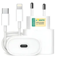 Carregador Turbo Para Iphone Fonte Tipo-c 30w Branco