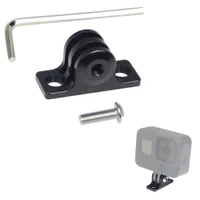 Suporte Adaptador Em Alumínio Para Câmeras Gopro E Similares