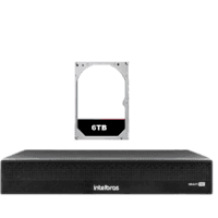 Dvr Intelbras Stand Alone 16 Canais Mhdx 3116 C Multihd 1080 110v/220v+hd 6tb
