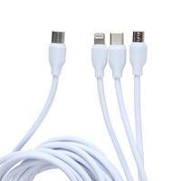 Cabo Tipo C Tblackrox 3 Em 1, Micro, Tipo C, 8p, 3M - Branco