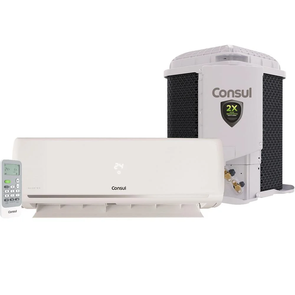Ar-condicionado Split Consul Inverter, 9000 BTUs, 220V, Frio - Cbr09cb