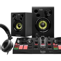 Kit Completo DJ Hercules DJControl Inpulse 200 MK2, com Caixa de Som, Fone e Software Serato DJ Lite