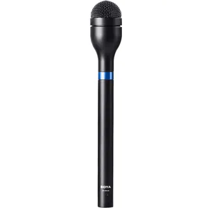 Microfone De Mão Boya By-hm100 Dinâmico Xlr