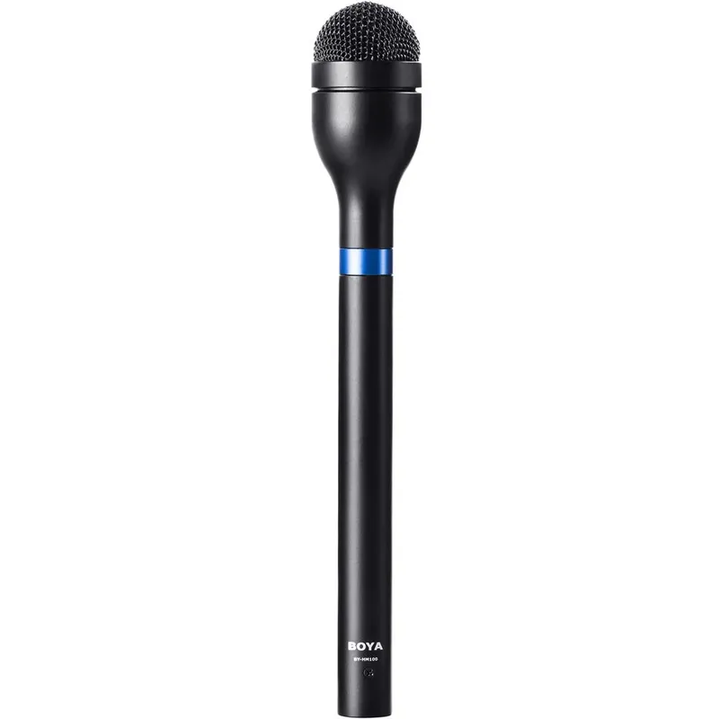 Microfone De Mão Boya By-hm100 Dinâmico Xlr