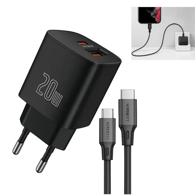 Fonte Turbo Tipo C Rápida - Ideal P/ Smartphones