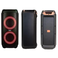 Caixa De Som Acústica Amplificada Moob 400w Com Bluetooth Tws, Microfone, Usb E Entrada De Guitarra