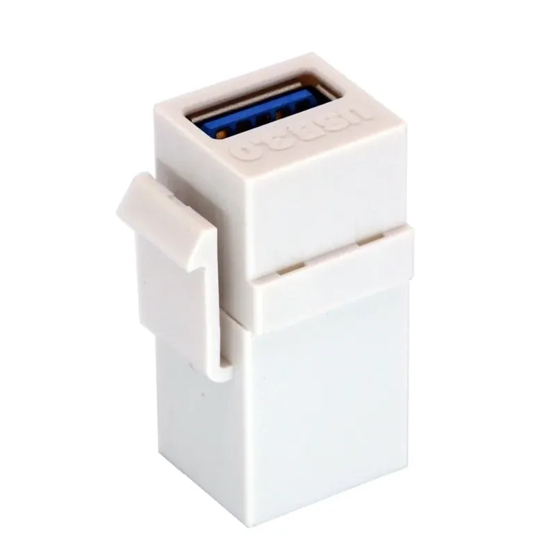 Keystone Usb 3.0 Emenda Branco Para Espelho