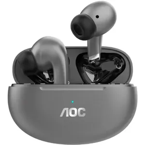 Fones De Ouvido Sem Fio Aoc Act2511 Bluetooth Com Microfone Cor Branco
