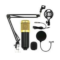 Kit Microfone Condensador Profissional P/ Podcast - Ac2950