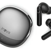 Fone De Ouvido Bluetooth 5.3 Par Sem Fio Duplo Celular Cor Preto