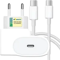 Carregador Turbo Compativel C/novo Iphone 16, 16 Pro, 16 Pro Max, Iphone 15, 15 Pro, 15 Pro Max, Ios/android, 5.0 Super Rapido, Fonte Entrada Tipo-c +