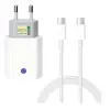 Fonte De Energia Super Rápido 20w Para Celular Com Cabo Lightning - Universal