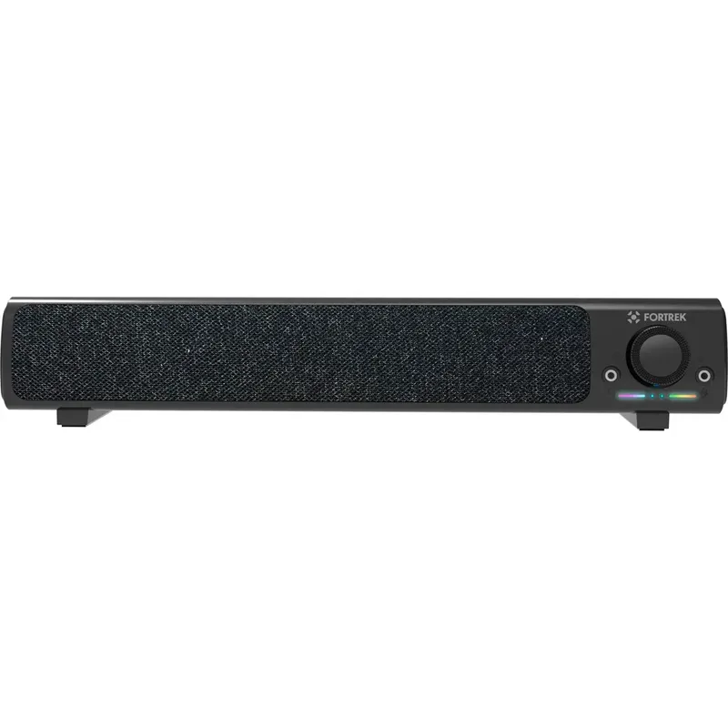 Soundbar, Caixa De Som, Gamer, Fortrek Sonar, Com Fio, Cabo 2 X P2 (áudio + Microfone) E 1x Usb (alimentação), RGB, Potência 7w, Preta