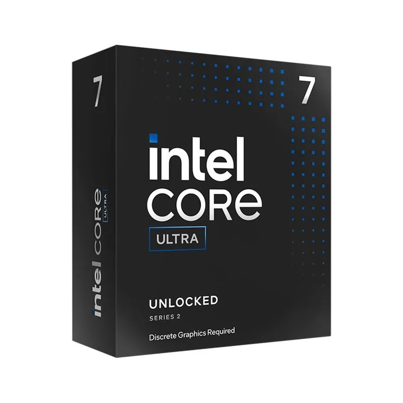 Processador Intel Core Ultra 7-265KF, 5.5GHz, Até 20 Núcleos, Com suporte a PCIe 5.0 e 4.0 e suporte a DDR5 - BX80768265KF