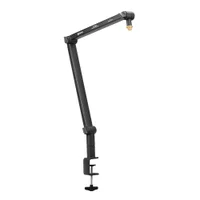 Braço Suporte Boom Para Microfone Boya By-ba30 Preto