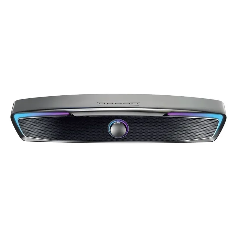 Caixa De Som Multimídia Kp-ro838 7w Rms, LED, Usb/p2 Para PC Notebook