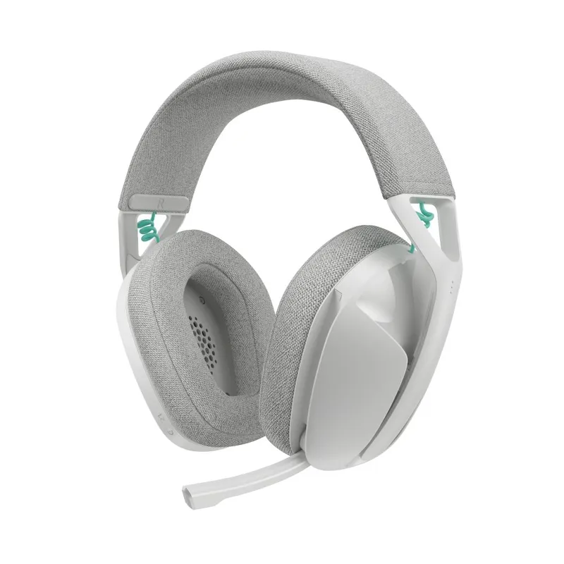 Headset Gamer Sem Fio Logitech G321 LIGHTSPEED, Bluetooth, Compatível com PC, PS4, PS5 e Nintendo Switch, Branco - 981-001568