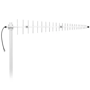 Antena Externa Para Celular Quadriband Aquario Cf-4000 800, 900, 1800 E 1900 Mhz 12 Dbi
