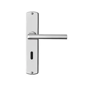 Fechadura Inox Line Interna 4400 E244 Mz180 Standard 40mm Espelho Cromado Papaiz