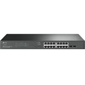 Switch 16 Portas Tp-link Tl-sg2218p 16 Portas Gigabit Poe+ C/2 Portas Sfp