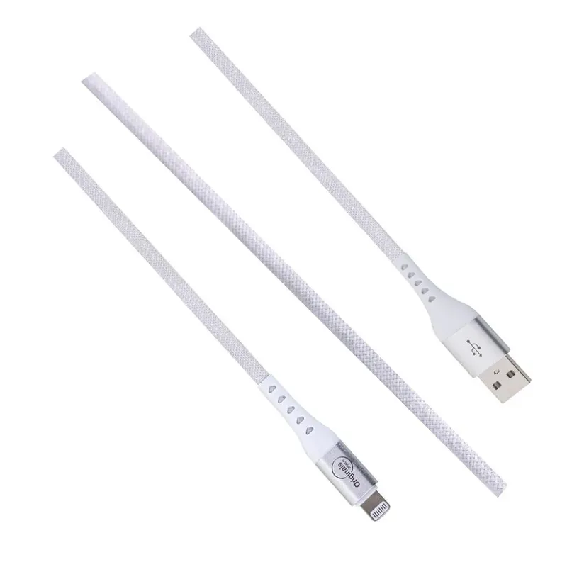 Cabo Usb-a Para Lightning 1,2 M, Iplace, Branco