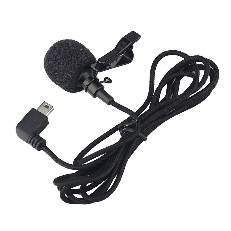Microfone Lapela Externo, Longo - Sjcam Sj6 / Sj7 / Sj360