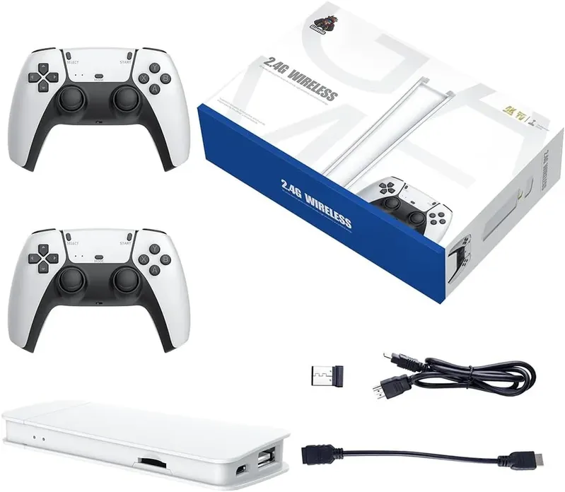 Bastão De Jogo Retrô M15, Saída HDMI 4k E Controle Sem Fio, Console De Videogame Plug And Play Com Mais De 30.000 Jogos, Console De Jogos Arcade