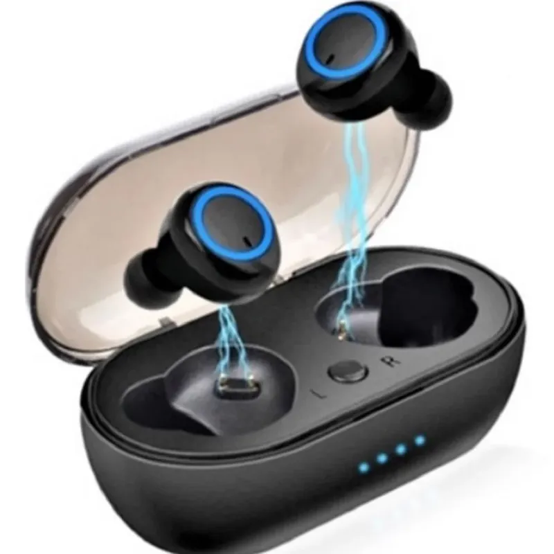 Fone De Ouvido Sem Fio, Tws Earbuds, Hd Sound, Versão 5.0