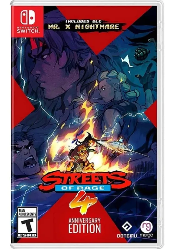 Jogo Streets Of Rage 4 Anniversary Edition Importado Nintendo Switch