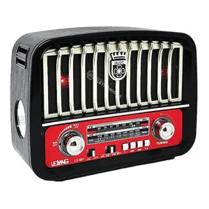Rádio Am E Fm Modelo Retrô Antigo 110/220v Pilha Bateria