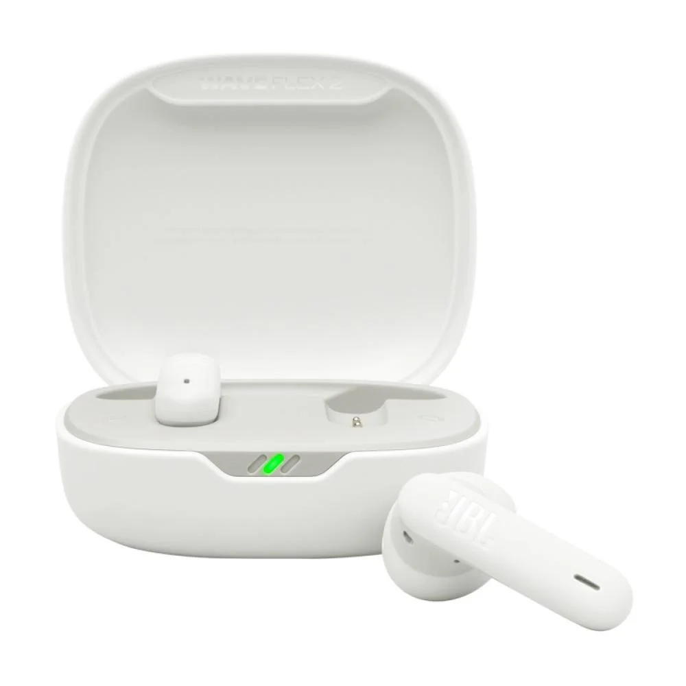 Fone De Ouvido Bluetooth Jbl Wave Flex 2 Branco