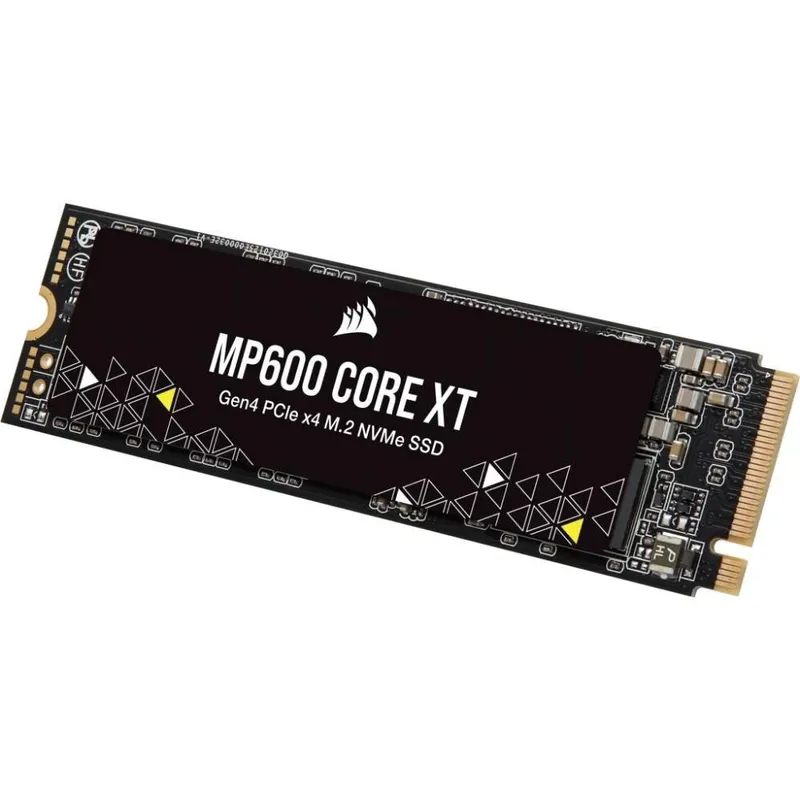 SSD Corsair MP600 CORE XT, 4TB, PCIe Gen 4.0 x4 NVMe M.2, Leitura: 5000MB/s e Gravação: 4400MB/s, Preto - CSSD-F4000GBMP600CXT