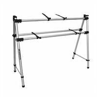 Suporte Titanium Racks Ideal Para Cdjs E Mixer Em Case, Com Suporte Barra L Para Notebook Ra120, Totalmente Desmontável