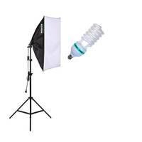 Kit De Iluminação Ledspace Retangular 50x70cm, Com Luz Contínua, 150w, 110v