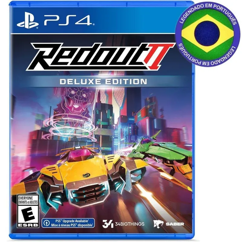 Redout 2 Deluxe Edition Ps4 Mídia Física Saber Interactive