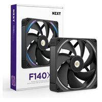 Ventoinha NZXT F140X Performance, 140mm, PWM, RGB, Preto - RF-U14PN-B1