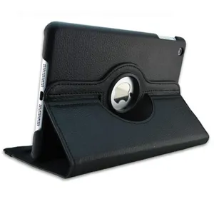 Capa Giratória Para Ipad 2/3/4 Rotação E Suporte (ipad 2º 3º 4º Geração) Preta