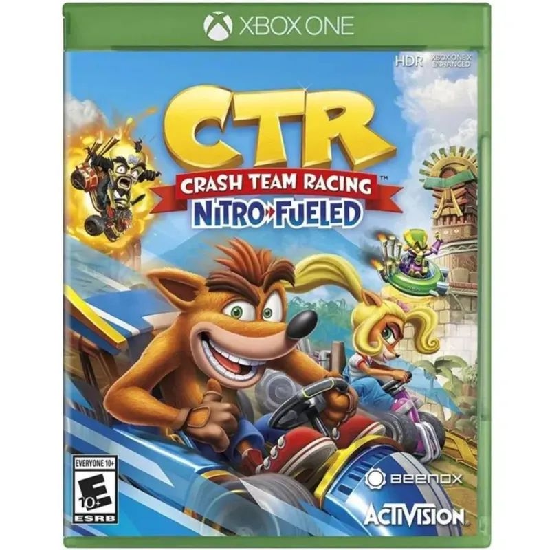Crash Team Racing Nitro FueLED XBOX One Mídia Física.