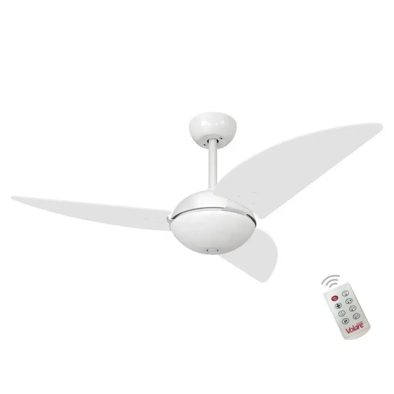 Ventilador Volare Off Class Branco 127v E Controle Remoto - 110v