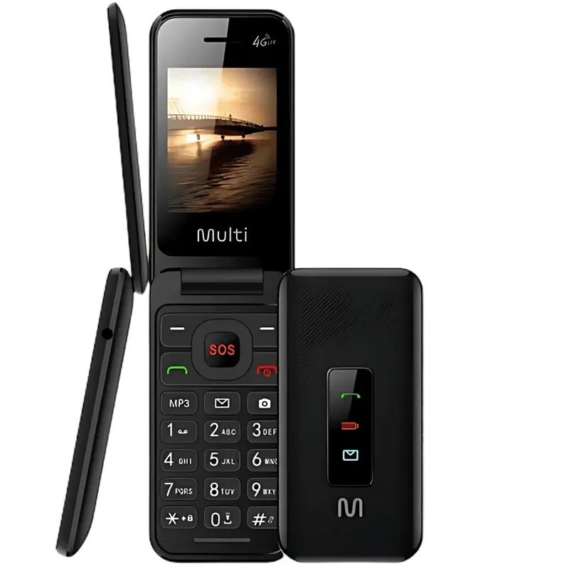 Celular Flip Vita 4g Dual Chip Multilaser